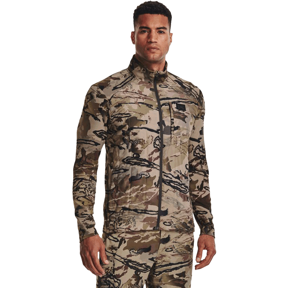 Chaqueta híbrida de camuflaje UA Sprint para hombre 