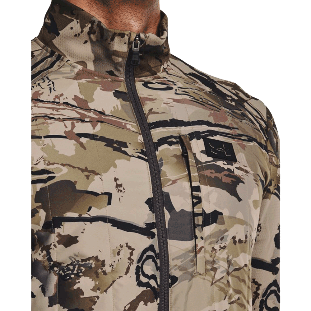 Chaqueta híbrida de camuflaje UA Sprint para hombre 