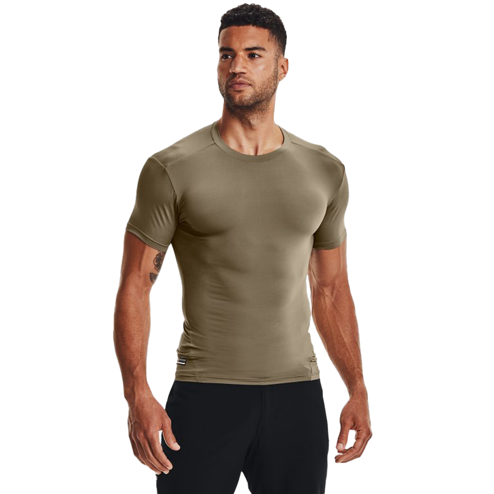 UA Men s Tactical Heatgear Compression Short Sleeve T shirt Midway Sports