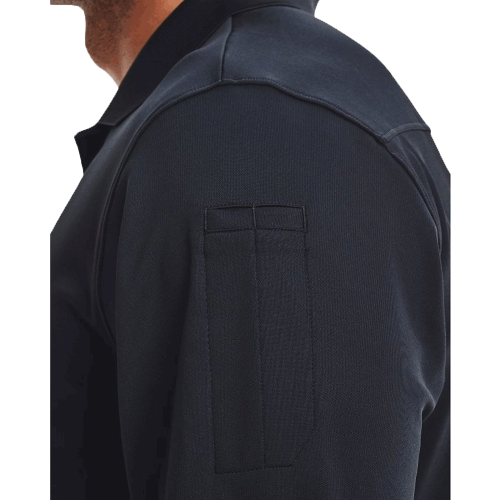 Polo táctico de rendimiento UA 2.0 de manga larga para hombre 