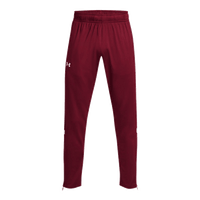 UA Men's Knit Warm Up Team Pants - LG / Cardinal/White