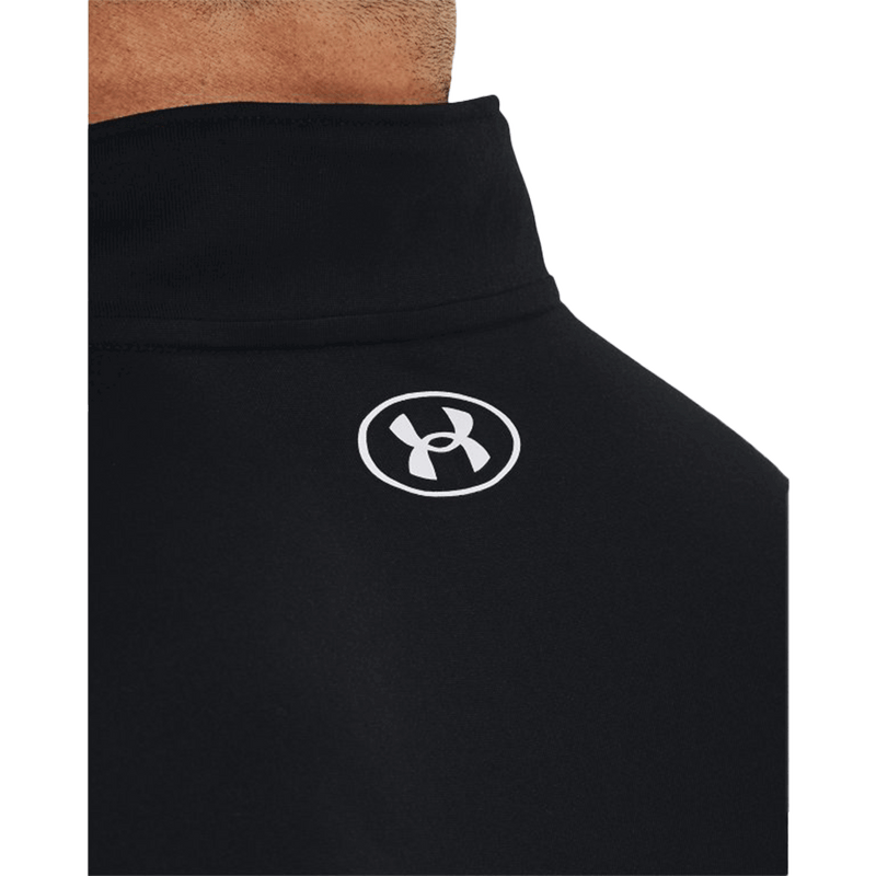 Camiseta técnica UA Team Tech de manga larga con cremallera de 1/4 para hombre