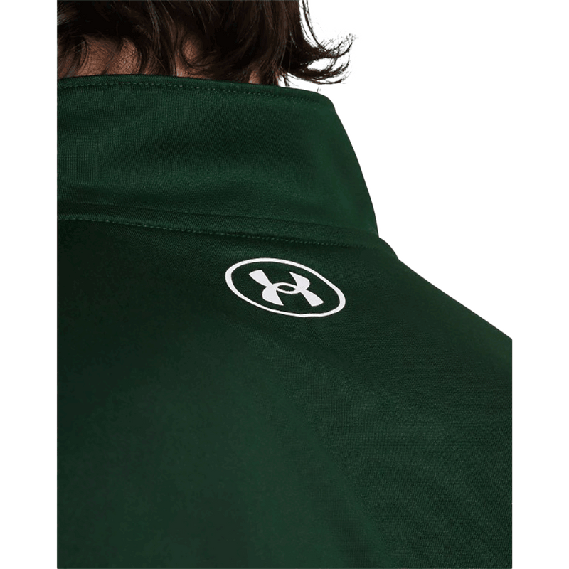 Camiseta técnica UA Team Tech de manga larga con cremallera de 1/4 para hombre