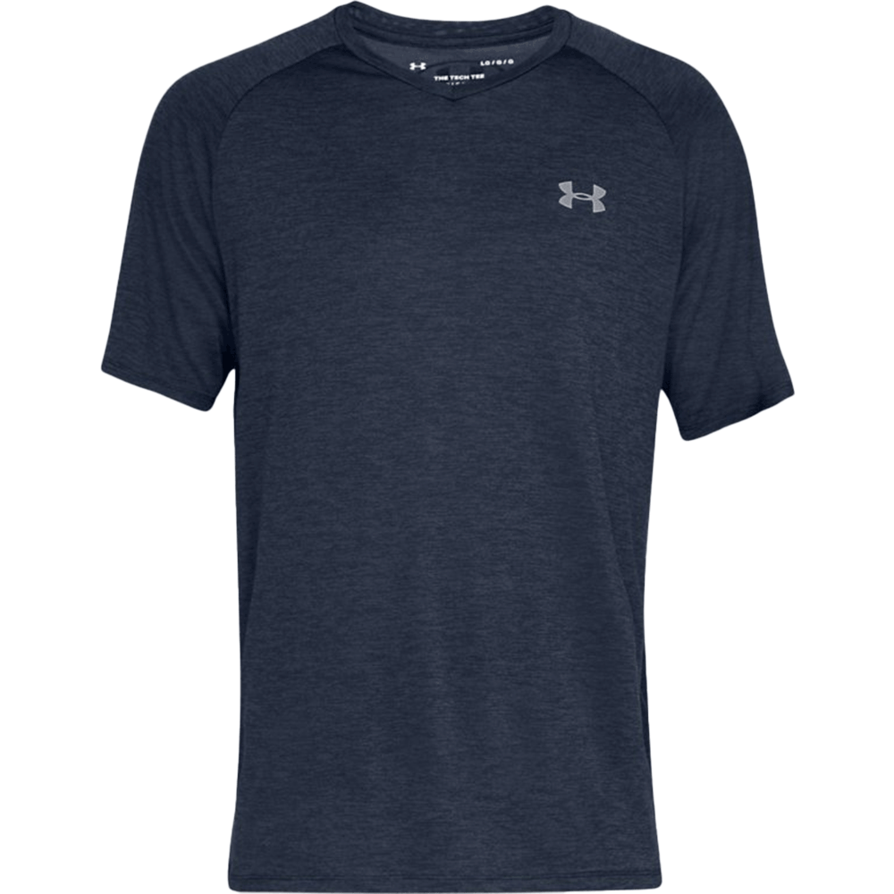 Camiseta UA Tech 2.0 con cuello en V para hombre 