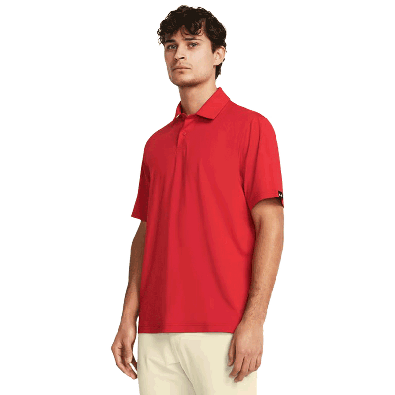 Polo verde UA para hombre 