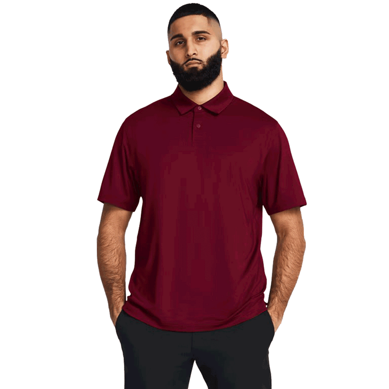 Polo verde UA para hombre 