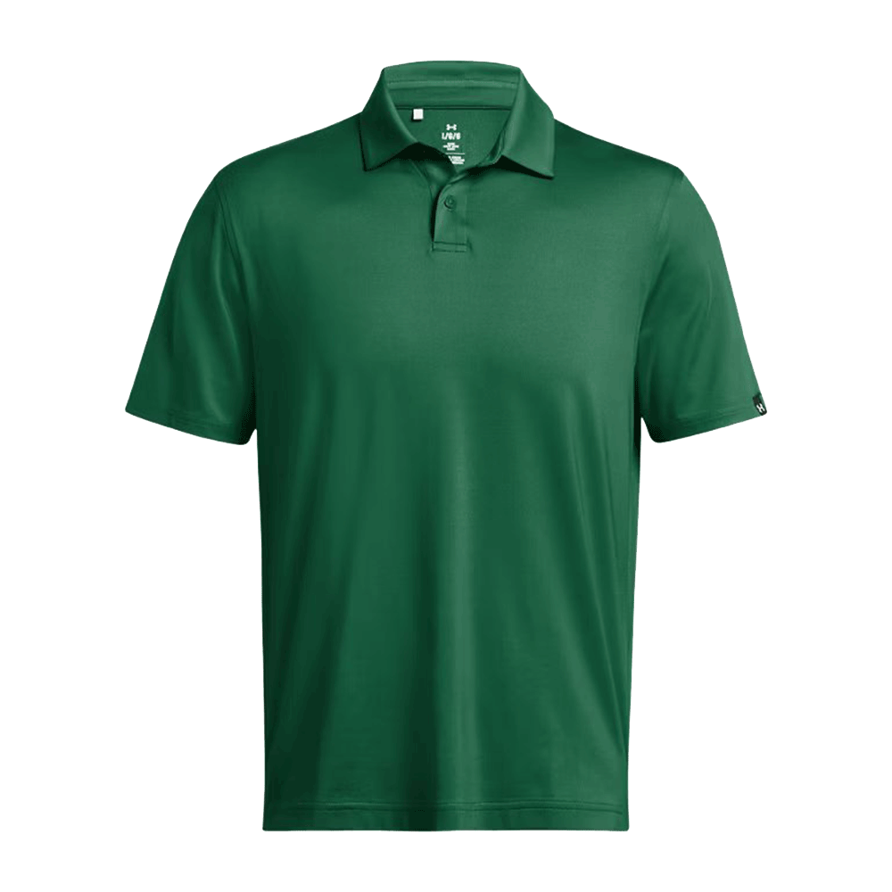 Polo verde UA para hombre 