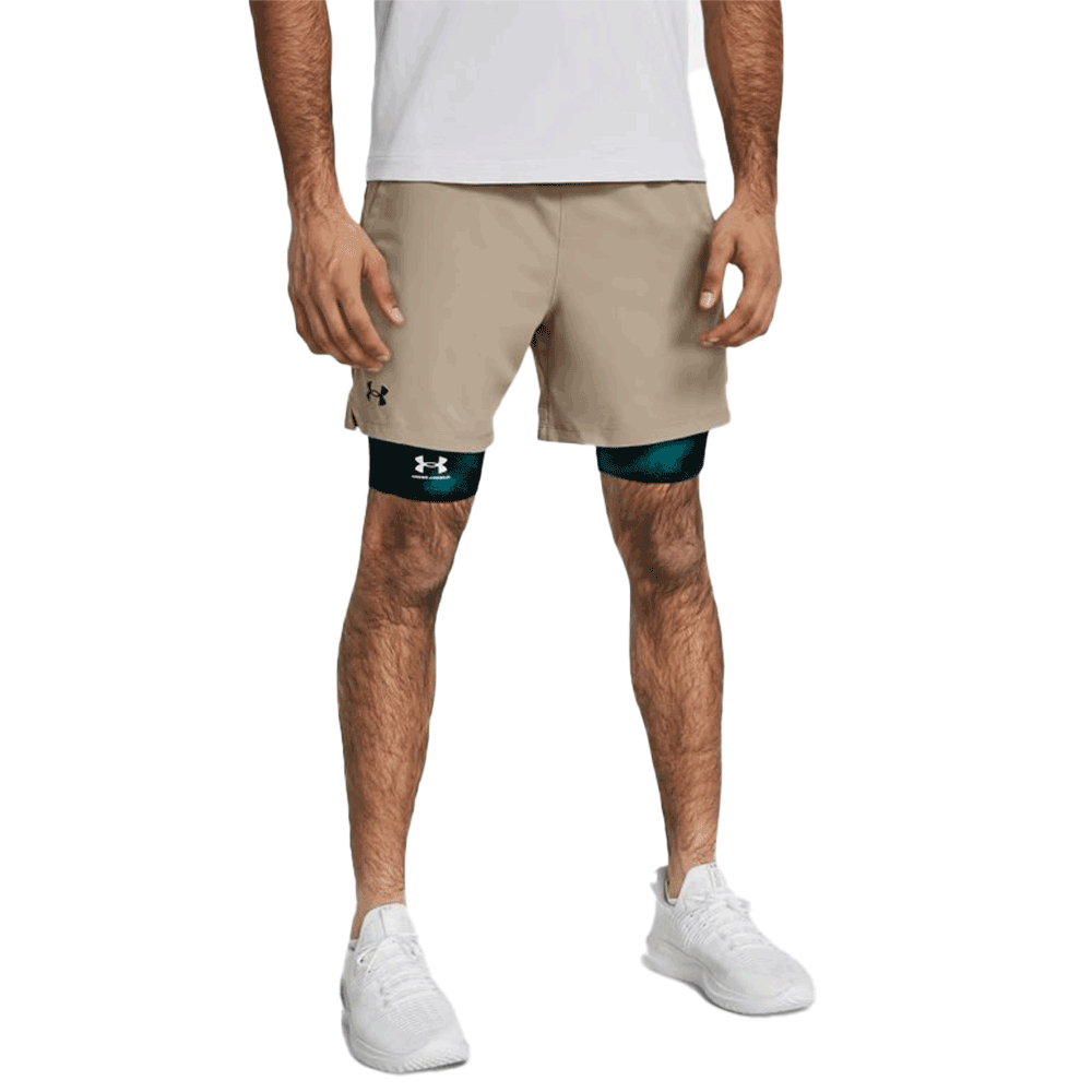 Pantalones cortos tejidos Vanish de 6 pulgadas de UA para hombre 