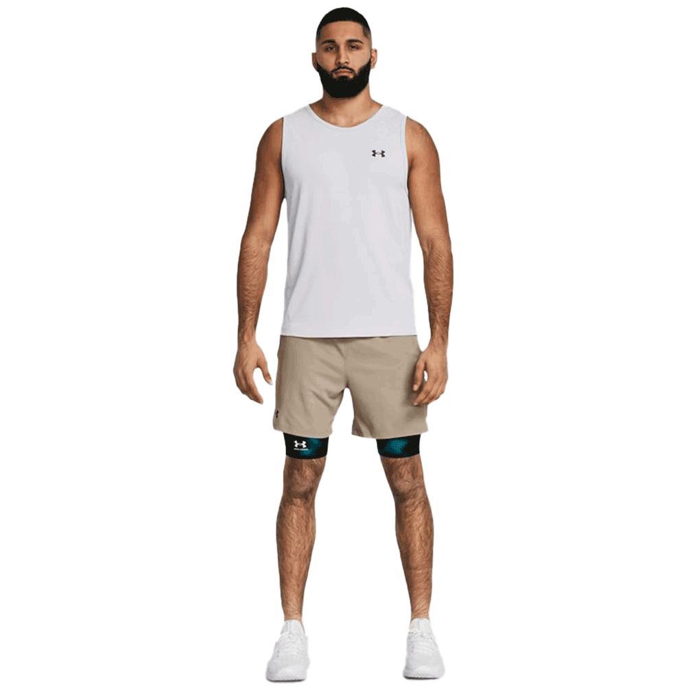 Pantalones cortos tejidos Vanish de 6 pulgadas de UA para hombre 