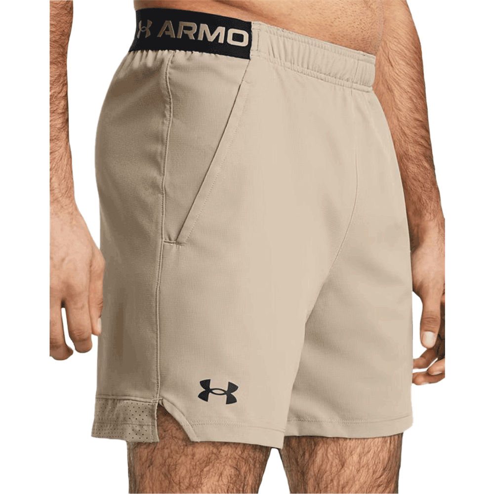 Pantalones cortos tejidos Vanish de 6 pulgadas de UA para hombre 