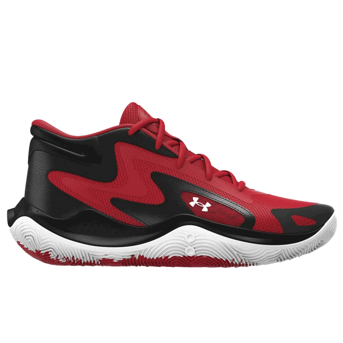 UAUnisexJet_25BasketballShoes Red color