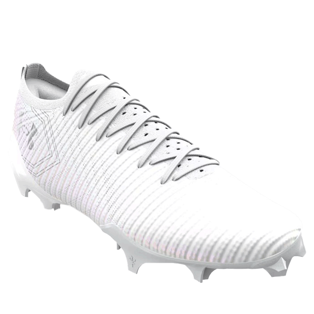 White/White/Metallic Silver