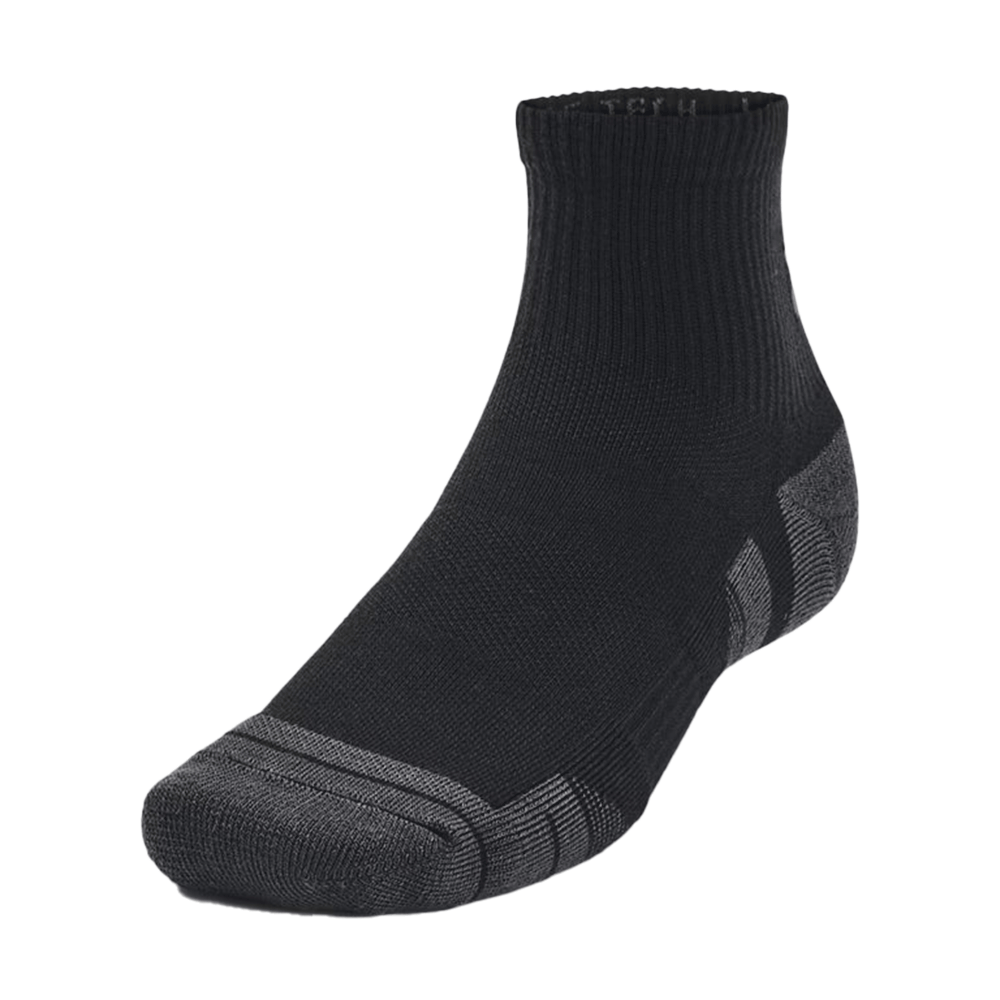 UA Unisex Performance Tech 3-Pack Quarter Socks