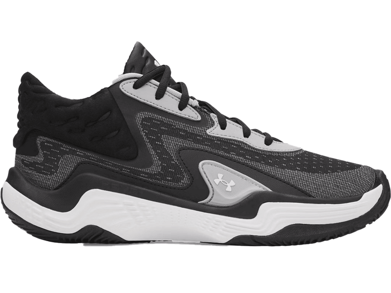 black white basketball shoes