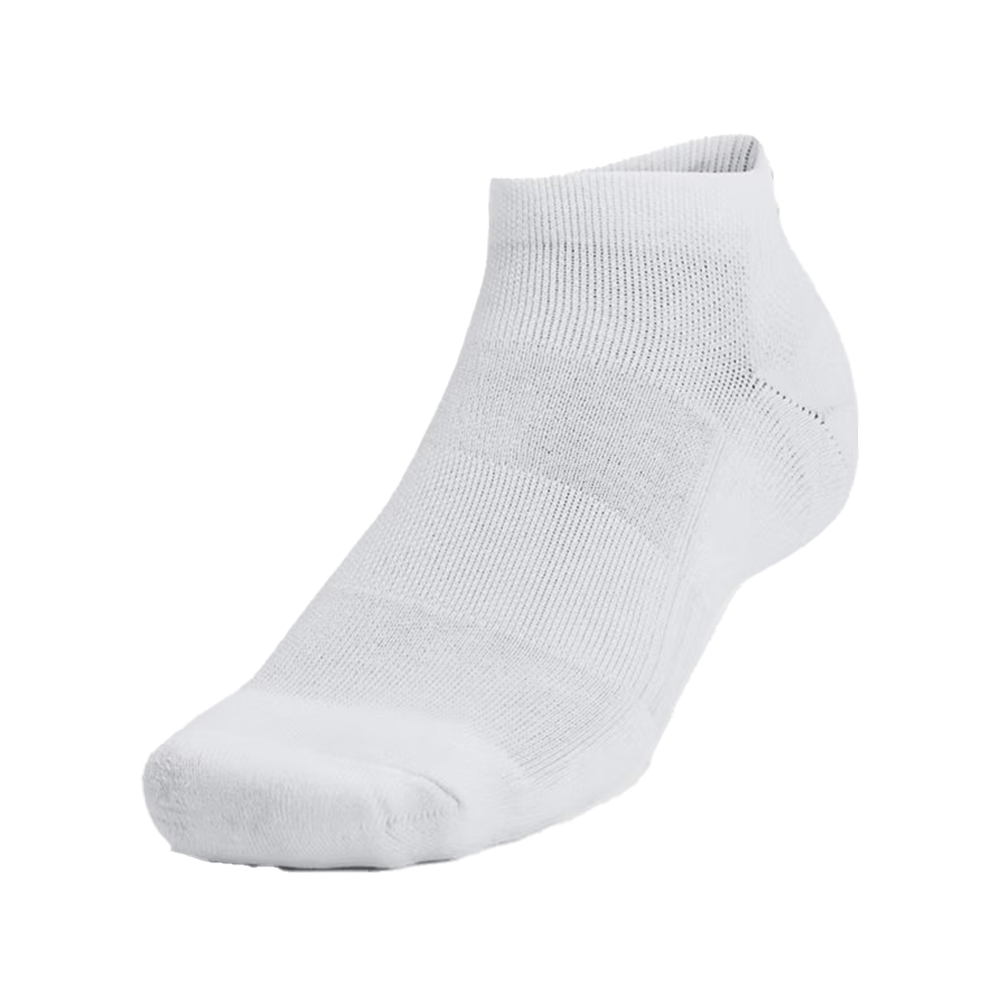 UA Unisex Training Cotton 3-Pack Low Cut Socks