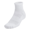 UA Unisex Training Cotton 3-Pack Quarter Socks