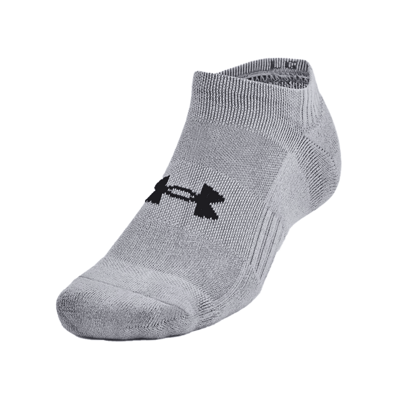 UA Unisex Training Cotton 6-Pack No Show Socks