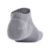 UA Unisex Training Cotton 6-Pack No Show Socks
