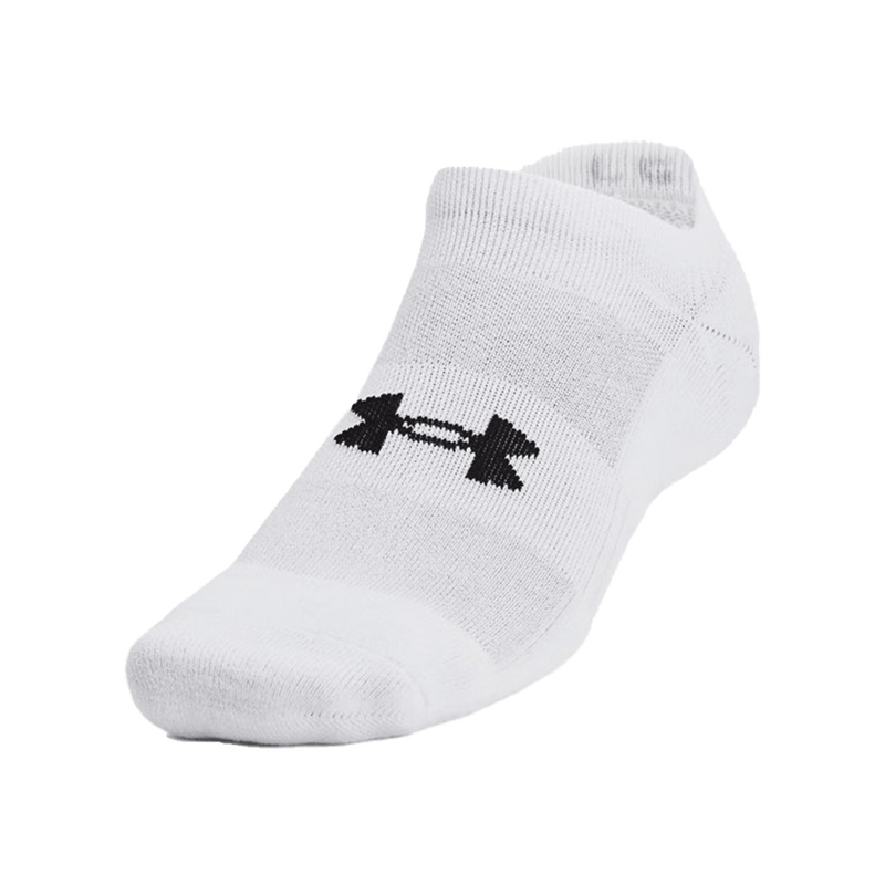 UA Unisex Training Cotton 6-Pack No Show Socks