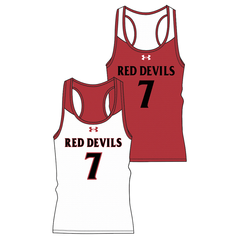 Delantal reversible de dos capas UA para mujer