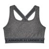 UA Women's Armour® Mid Crossback Heather Sports Bra