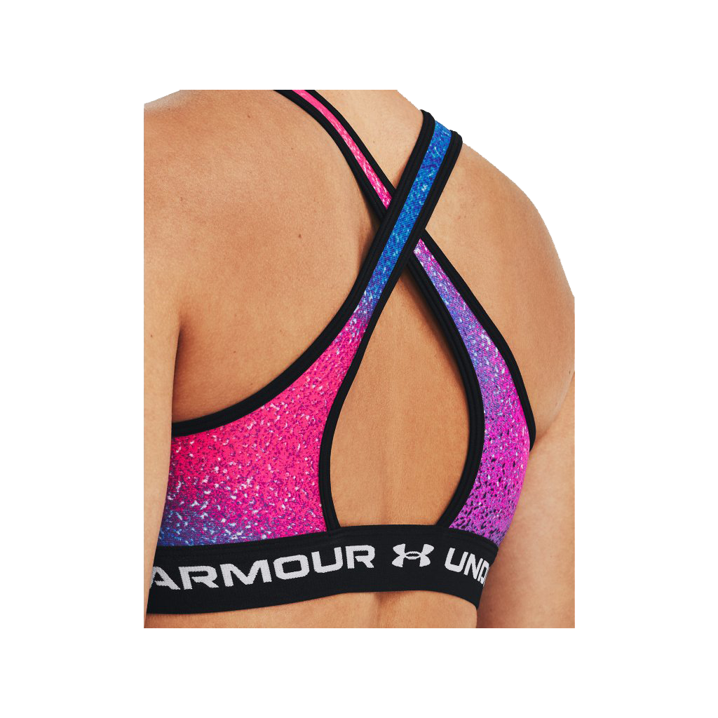 Sujetador deportivo con espalda cruzada UA Armour® para mujer 