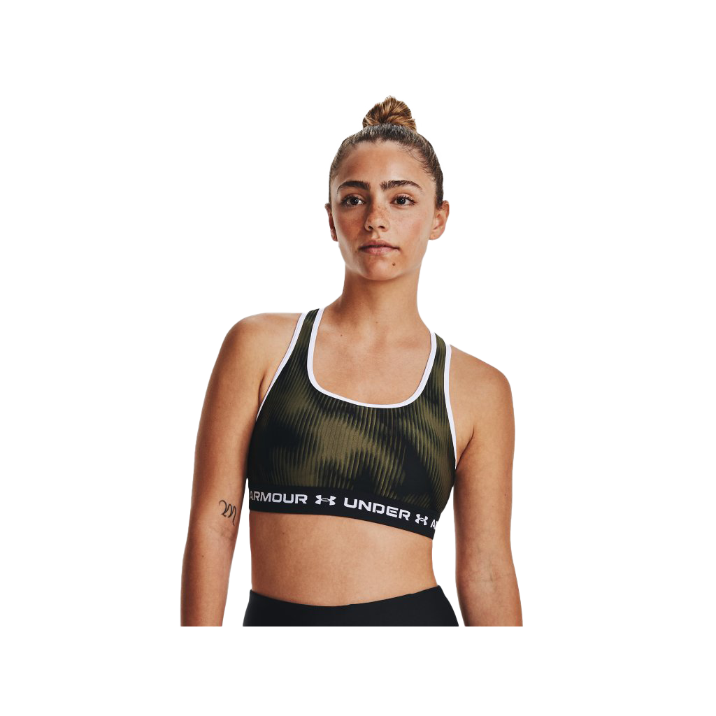 Sujetador deportivo con espalda cruzada UA Armour® para mujer 