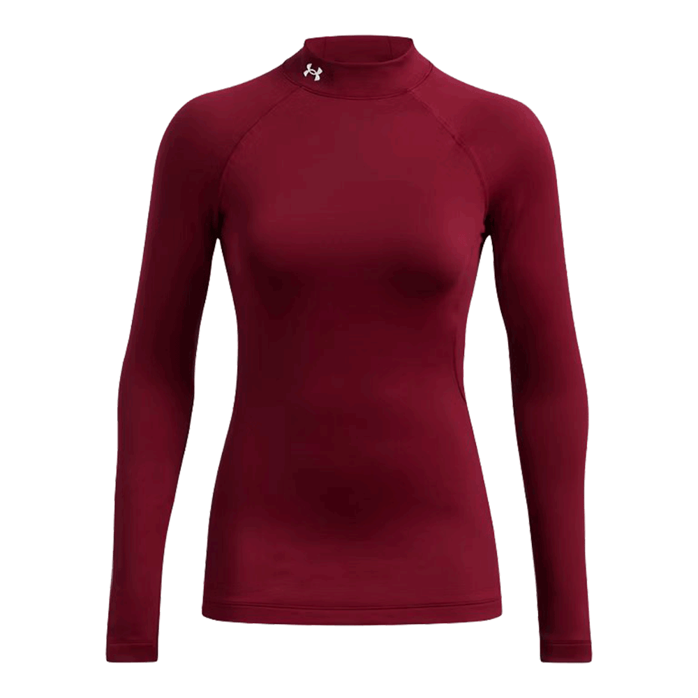 UA Women's ColdGear® Mock Neck Long Sleeve – Midway Sports UA Women's ColdGear® Mock Neck Long Sleeve – Midway Sports