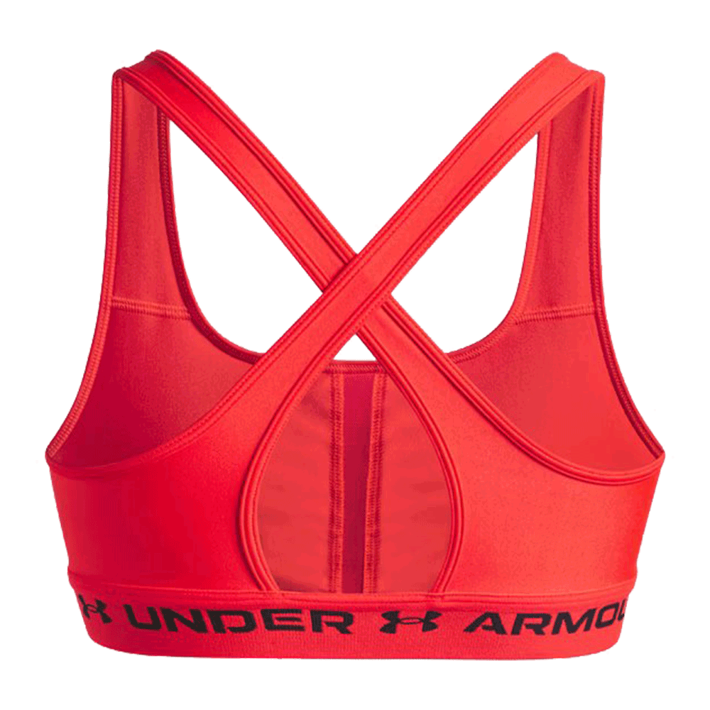 UA Women's Crossback Mid Sports Bra