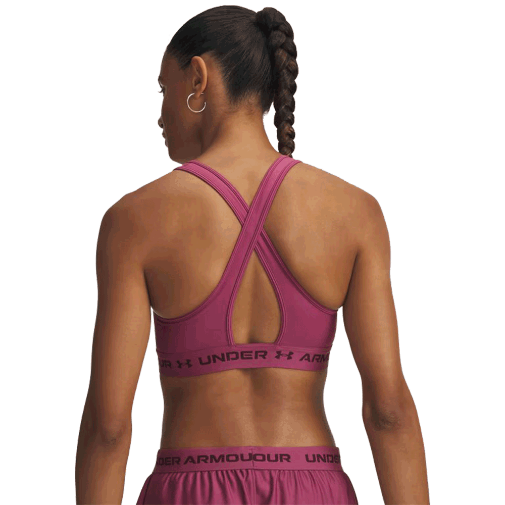 UA Women's Crossback Mid Sports Bra