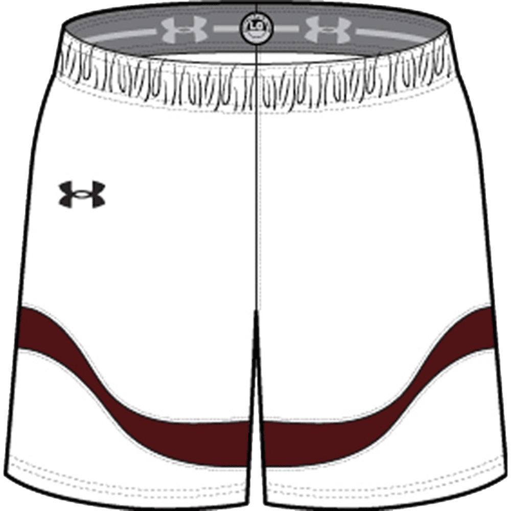 White / Maroon / Black