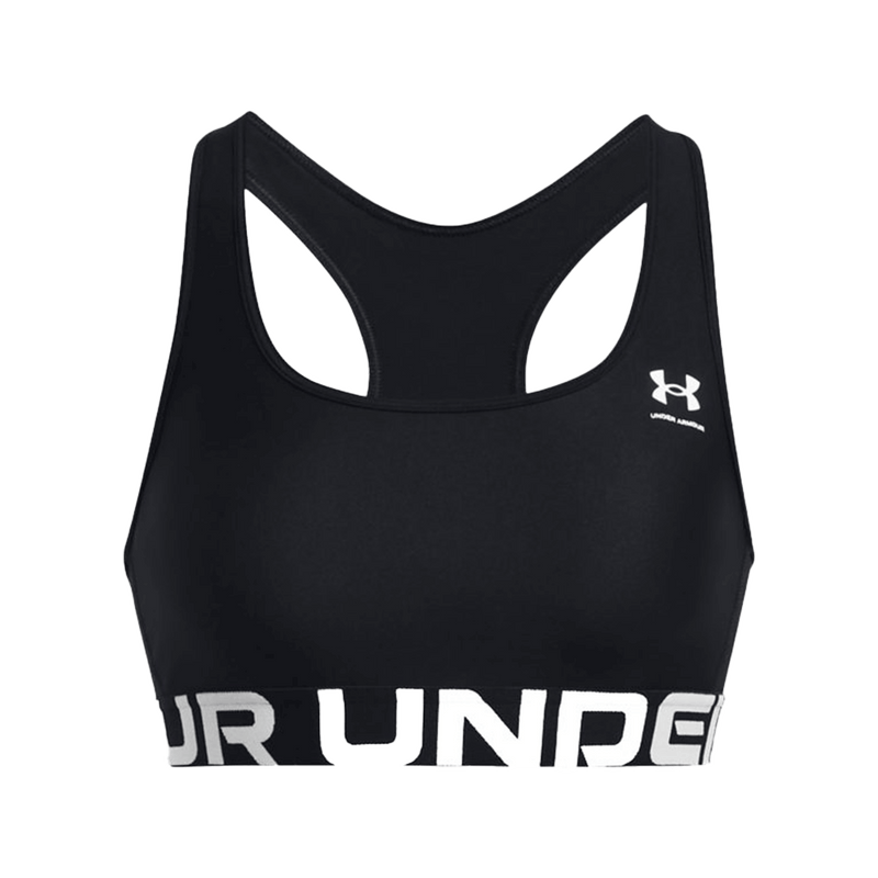 UA Women's HeatGear® Armour Mid Branded Sports Bra