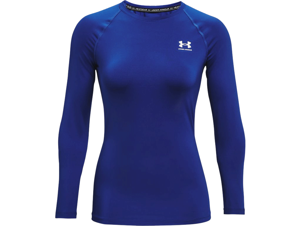 UA Women s HeatGear Armour Compression Long Sleeve Midway Sports