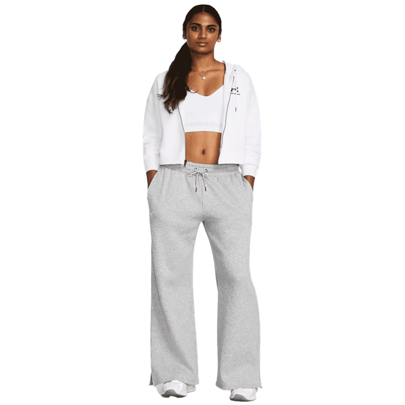 UA Women's Icon Fleece Wide Leg Pants
