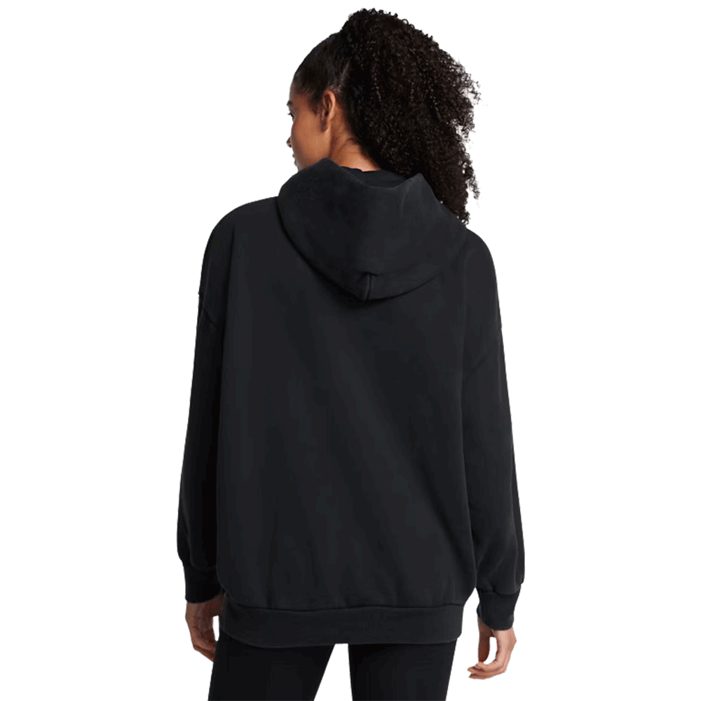 Sudadera con capucha extragrande de polar de peso pesado UA Icon para mujer 