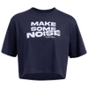 Camiseta de manga corta UA Make Noise para mujer 