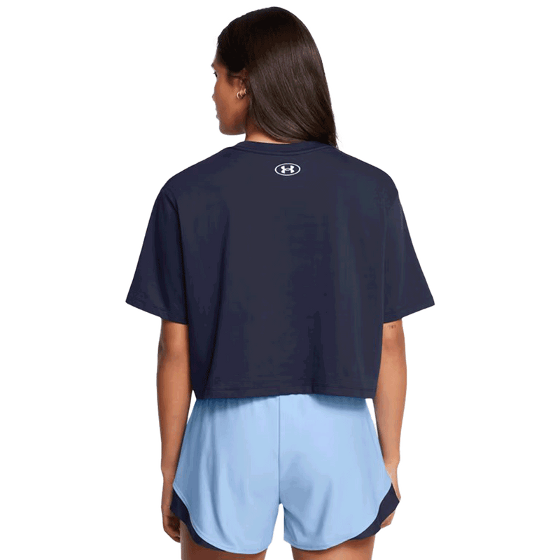 Camiseta de manga corta UA Make Noise para mujer 