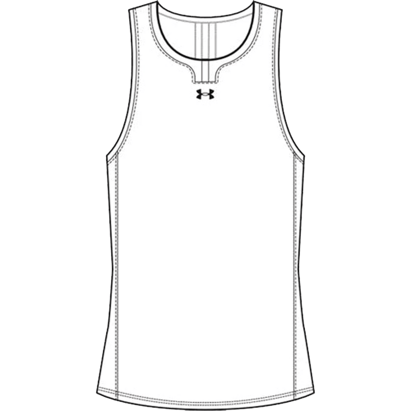 Camiseta UA Stock Force Racer para mujer