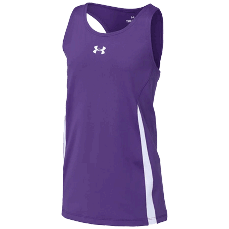 Camiseta sin mangas UA Stock Pace para mujer