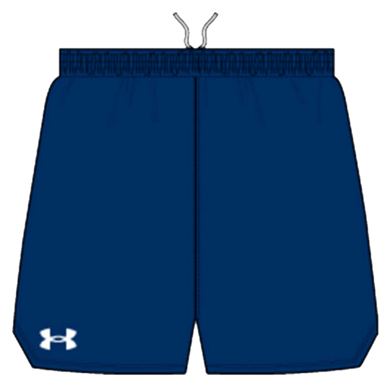 Pantalón corto UA Stock Pace Split para mujer