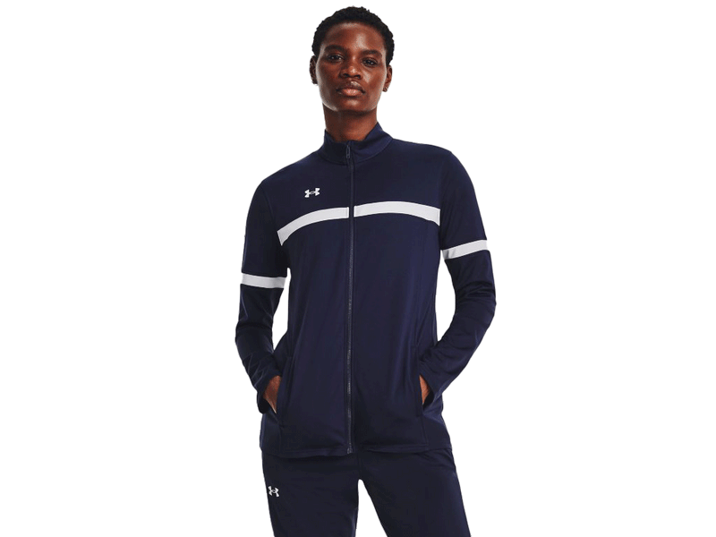 UA Women's Knit Warm Up Team Full-Zip