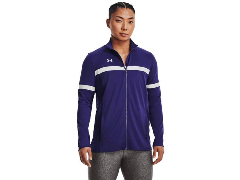 UA Women's Knit Warm Up Team Full-Zip