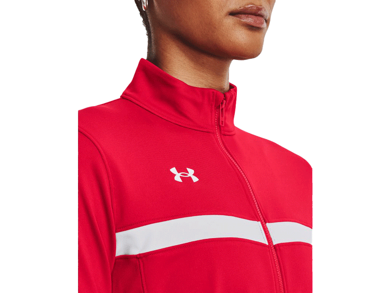 UA Women's Knit Warm Up Team Full-Zip