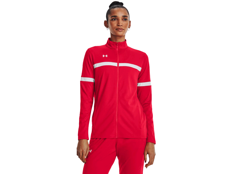 UA Women's Knit Warm Up Team Full-Zip