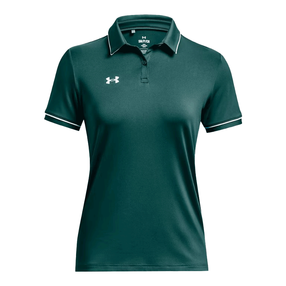 UA Women's Team Tipped Polo – Midway Sports UA Women's Team Tipped Polo – Midway Sports