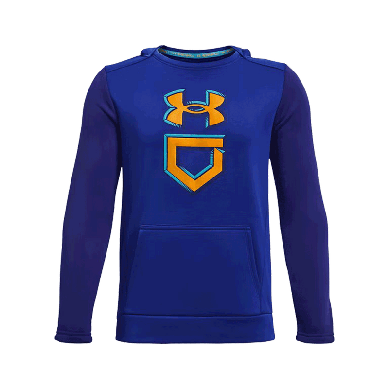 Sudadera con capucha gráfica de béisbol para niño de UA Youth 