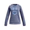 Sudadera con capucha de softbol para niñas de UA Youth