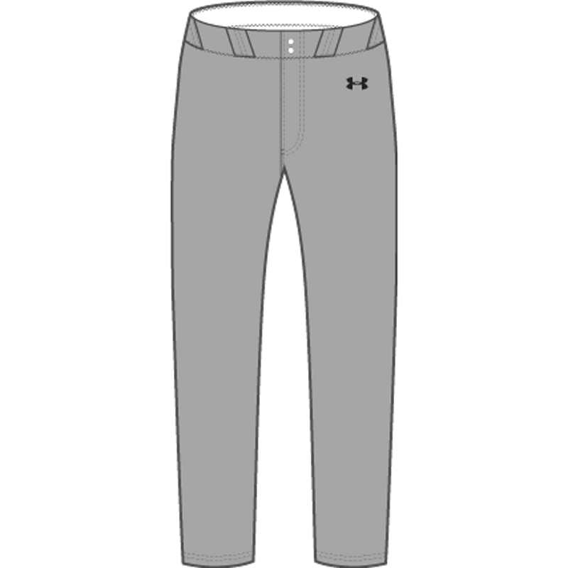 Pantalón de béisbol relajado UA Youth Icon 2.0 con ribete trenzado