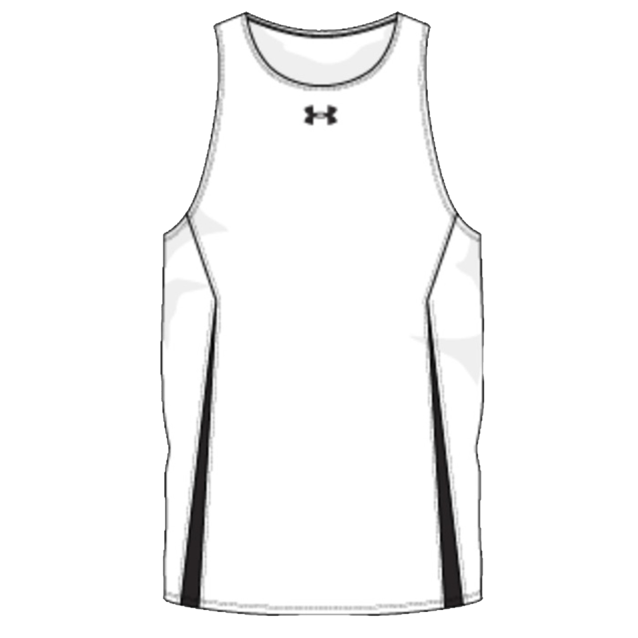 UA Youth stock pace singlet