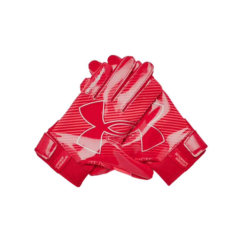 UA Boy's F9 Nitro Pee Wee Football Gloves